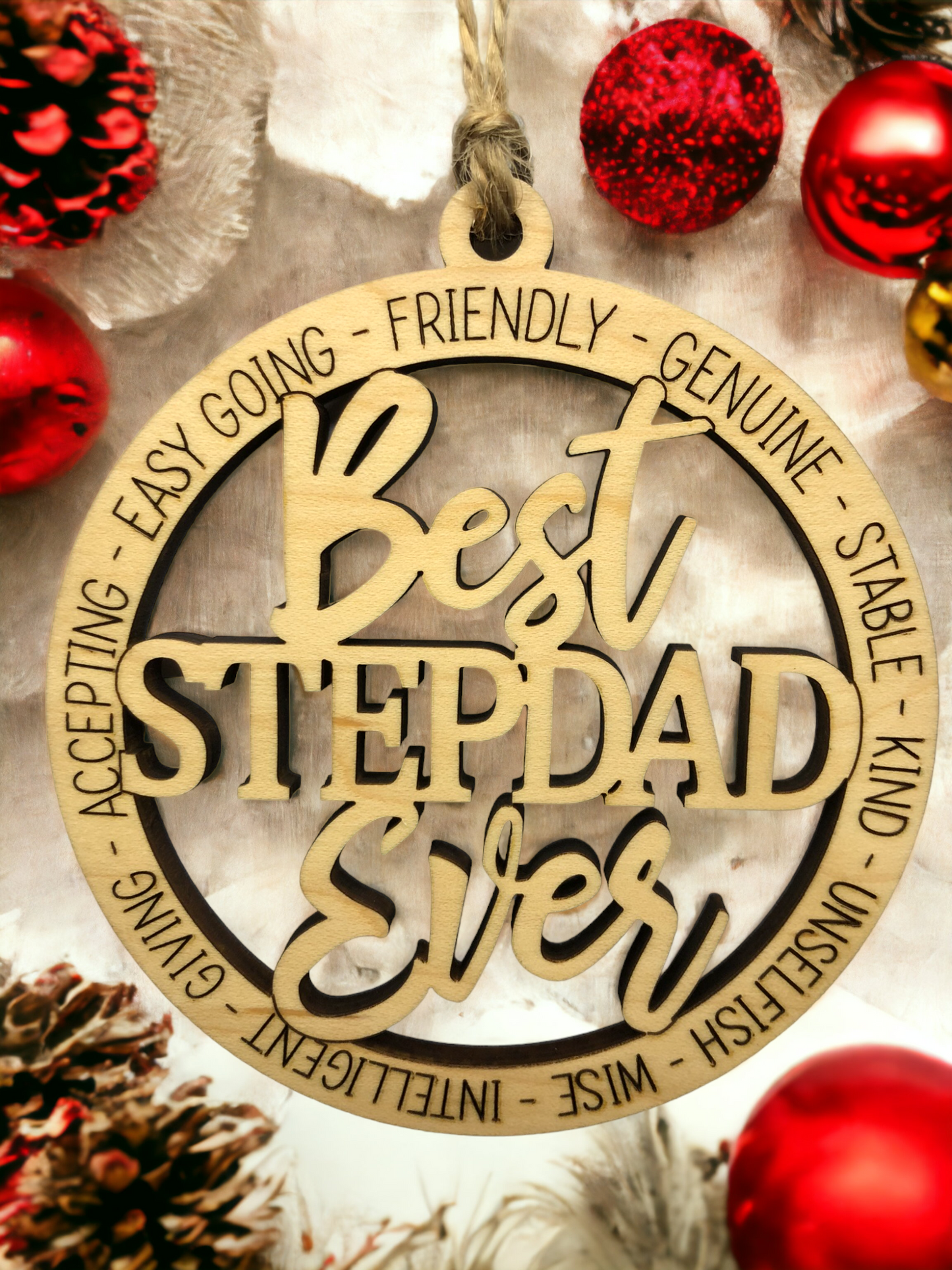Step Family Ornament